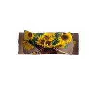 YYHWHJDE Sunflower and corn Prints Baby Bow Headband - Soft & Stretchy Newborn Throw for Adorable Baby Girls 0-6 Months