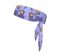 YYHWHJDE Sunflower seeds and cats Prints Sports headscarf, sweat absorbing and breathable, motion headband, double-sided kerchief