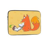 YYHWHJDE Sunflower Seeds and Foxes Pattern Shockproof Portable Laptop 13 inch Sleeve Bag for Men and Women - Ideal for Business Travel, School, and Daily Use