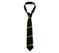 YYHWHJDE Sunflower specimen Pattern Men's Necktie for Business, Daily Wear, Work, Birthdays, Weddings, Parties, Banquets Easy Care 57X3.1 In