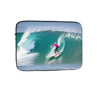 YYHWHJDE Surfer People Prints Protective Shockproof Portable Laptop Sleeve Case 12 inch for Men and Women Business Travel, and Office Daily Use