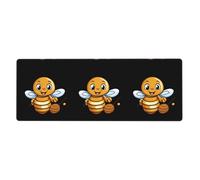 YYHWHJDE Sweet Honey Picture Extra Large Mouse pad, Computer Office Anti Slip Gaming Keyboard Thickened Version 12x31.5in