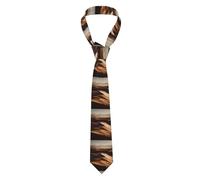 YYHWHJDE Swirling sand Prints Men's Necktie Soft & Comfortable, Non-Deforming, Fade-Resistant, Durable (57X3.1 inch)
