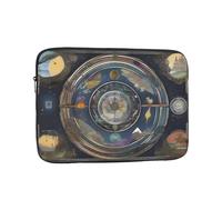 YYHWHJDE Tarot Compass Pattern Shockproof Portable Laptop 12 inch Sleeve Bag for Men and Women - Ideal for Business Travel, School, and Daily Use