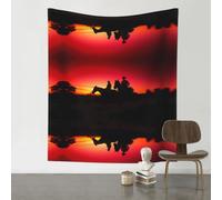 YYHWHJDE Texas Cowboy Prints 60x51in Wall Tapestry - Elevate Your Space with a Versatile & Cozy Throw Blanket for Dorms, Beach & Home