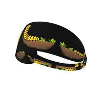 YYHWHJDE The Adventurous Caterpillar Picture Sports Headband for Women Sweat Proof Bandeau Summer Elastic Band