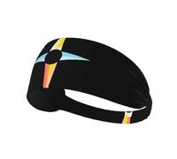 YYHWHJDE The Brightest Star in The Sky Picture Sports Headband for Women Sweat Proof Bandeau Summer Elastic Band