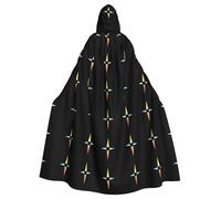 YYHWHJDE The brightest star in the sky Prints Halloween Adult Hooded Cloak for Parties and Costumes