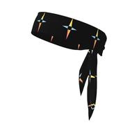 YYHWHJDE The brightest star in the sky Prints Sports Double-Sided Headscarf Quick Drying, Moisture Wicking for Women, Girls, and Men