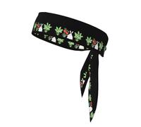 YYHWHJDE The carrot garden of the little fat rabbit Prints Sports Double-Sided Headscarf Quick Drying, Moisture Wicking for Women, Girls, and Men