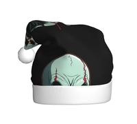 YYHWHJDE The cruel demon Prints Christmas Hat for Adult Making It a Fun and Durable Gift for Men and Women
