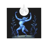 YYHWHJDE The Devil Steals The Moon Printed Kitchen Absorbent pad, Super Absorbent Microfiber, Oversized Anti Slip