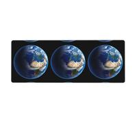 YYHWHJDE The Earth Of Hope Pattern Extra Large Mouse Pad, Computer Office Anti Slip Gaming Keyboard Thickened Version 12x31.5in