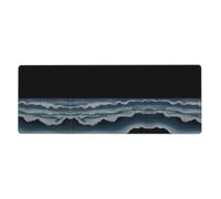 YYHWHJDE The Endless Sea Prints Extra Large Mouse Pad Strong Adhesion, Durable, Precise Locking Edge 12x31.5in