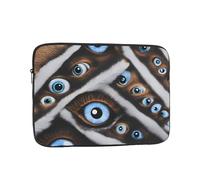 YYHWHJDE The Evil Eye Looked Prints Protective Shockproof Portable Laptop Sleeve Case 10 inch for Men and Women Business Travel, and Office Daily Use