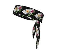 YYHWHJDE The first romance in the morning Prints Sports Double-Sided Headscarf Quick Drying, Moisture Wicking for Women, Girls, and Men