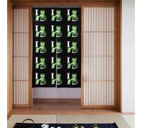 YYHWHJDE The frog prince who said he loved you Pattern Curtain 2 Pcs Spliced 34x56in Good Drape, Smooth and Not Easily Wrinkled, Fabric curtains, room dividers