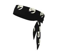 YYHWHJDE The Grave Guardian Pattern Sports Double-Sided Headscarf Quick Drying, Moisture Wicking for Women, Girls, and Men