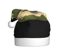 YYHWHJDE The Great Wall of China Prints Christmas Hat for Adult quality festive accessory crafted soft, lightweight