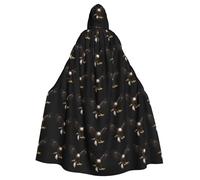YYHWHJDE The heroic eagle Prints Halloween Adult Hooded Cloak for Parties and Costumes