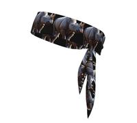 YYHWHJDE The huge rhino Prints Sports Double-Sided Headscarf Quick Drying, Moisture Wicking for Women, Girls, and Men