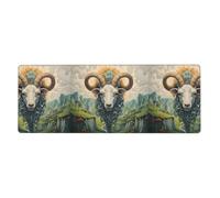 YYHWHJDE The Leader Of The Valley Prints Extra Large Mouse Pad Strong Adhesion, Durable, Precise Locking Edge 12x31.5in