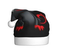 YYHWHJDE The little devil Prints Christmas Hat for Adult quality festive accessory crafted soft, lightweight