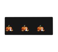 YYHWHJDE The Little Rabbit Next To The Pumpkin Pattern Extra Large Mouse Pad, Computer Office Anti Slip Gaming Keyboard Thickened Version 12x31.5in