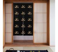 YYHWHJDE The little witch in the flowers Pattern Curtain 2 Pcs Spliced 34x56in Good Drape, Smooth and Not Easily Wrinkled, Fabric curtains, room dividers