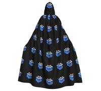 YYHWHJDE The most beautiful gift Prints Halloween Adult Hooded Cloak for Parties and Costumes