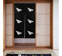 YYHWHJDE The plane carrying dreams Picture Curtain two Pieces Spliced 34x56in Fabric curtains, room dividers Fabric, Smooth & Not Easily Wrinkled
