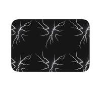 YYHWHJDE The Rhythm of Heavy rain Picture Crystal Velvet Lock Edge Floor mat, Bedroom Carpet, Parlor, Dormitory Home Decoration