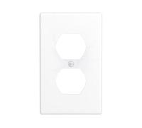 YYHWHJDE The Rhythm of Heavy rain Picture Double Socket Wall Panel Electrical Socket Cover Plate is Shatter Resistant and Durable 4.5x2.76in
