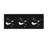 YYHWHJDE The Shadow Of The Eagle Pattern Extra Large Mouse Pad, Computer Office Anti Slip Gaming Keyboard Thickened Version 12x31.5in