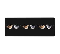 YYHWHJDE The Sparrows And Swallows Are Singing Pattern Extra Large Mouse Pad, Computer Office Anti Slip Gaming Keyboard Thickened Version 12x31.5in