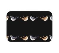 YYHWHJDE The Sparrows and Swallows are Singing Picture Crystal Velvet Lock Edge Floor mat, Bedroom Carpet, Parlor, Dormitory Home Decoration