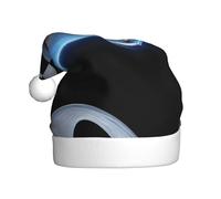 YYHWHJDE The waves of the sea Prints Christmas Hat for Adult Making It a Fun and Durable Gift for Men and Women