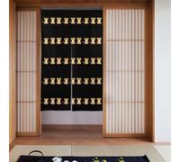 YYHWHJDE Three cute little tigers Pattern Curtain 2 Pcs Spliced 34x56in Good Drape, Smooth and Not Easily Wrinkled, Fabric curtains, room dividers