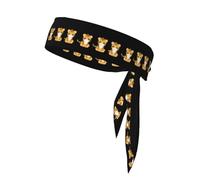 YYHWHJDE Three cute little tigers Prints Sports Double-Sided Headscarf Quick Drying, Moisture Wicking for Women, Girls, and Men