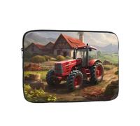 YYHWHJDE Tractor Farm Pattern Shockproof Portable Laptop 10 inch Sleeve Bag for Men and Women - Ideal for Business Travel, School, and Daily Use