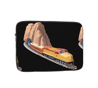 YYHWHJDE Train in The Canyon Prints Protective Shockproof Portable Laptop Sleeve Case 10 inch for Men and Women Business Travel, and Office Daily Use