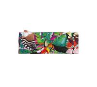 YYHWHJDE Tropical Birds and Plant Leaf Prints Baby Bow Headband - Soft & Stretchy Newborn Throw for Adorable Baby Girls 0-6 Months
