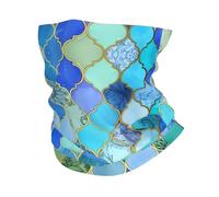 YYHWHJDE Turquoise Pattern Prints Multifunctional Sport Headband: The Great Adventure Throw for Hiking, Biking & More!