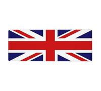 YYHWHJDE Uk Flag Pattern Extra Large Mouse Pad Strong Adhesion, Durable, Precise Locking Edge 12x31.5in
