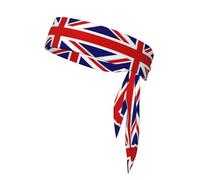 YYHWHJDE UK Flag Pattern Sports headscarf, sweat absorbing and breathable, motion headband, double-sided kerchief