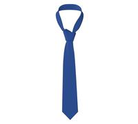 YYHWHJDE ultramarine blue Pattern Men's Necktie for Business, Daily Wear, Work, Birthdays, Weddings, Parties, Banquets Easy Care 57X3.1 In