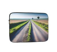 YYHWHJDE Uneven Country Road Pattern Shockproof Portable Laptop 13 inch Sleeve Bag for Men and Women - Ideal for Business Travel, School, and Daily Use