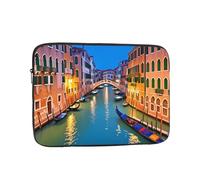 YYHWHJDE Venice Night Prints Protective Shockproof Portable Laptop Sleeve Case 13 inch for Men and Women Business Travel, and Office Daily Use