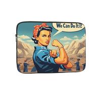 YYHWHJDE We Can Do It Prints Protective Shockproof Portable Laptop Sleeve Case 12 inch for Men and Women Business Travel, and Office Daily Use