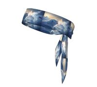 YYHWHJDE White Bear In Lake Pattern Sports Double-Sided Headscarf Quick Drying, Moisture Wicking for Women, Girls, and Men